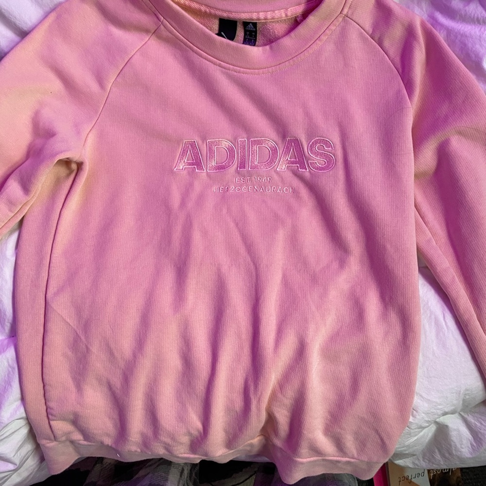 Adidas Pink pullover